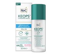 RoC KEOPS - Deodorante Roll On 48H 0% Sali di Alluminio Pelli Sensibili, 30ml