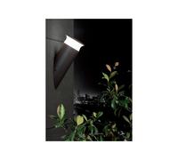 KEP APPLIQUE INCLINATA DA ESTERNO LED 9W LUCE 3000K-4000K IP65 IN ALLUMINIO ANTRACITE O CAFFE