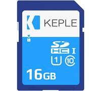 Keple 16GB Scheda di Memoria SD Carte | SD Memory Card Compatibile con Canon Powershot SX60, SX610 HS, SX710 HS, SX530 HS, SX410 IS DSLR Fotocamera | 16 GB Go G UHS-1 U1 Class 10 SDHC Card