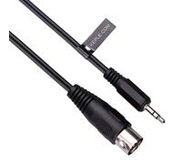 Keple 5-DIN a 3,5mm AUX TRS jack Cavo, 5 pin a 3,5 mm Stero Plug compatibile con Smartphone, PC Notebook, Ampifiers, Sistemi audio HI-FI, supporta il Segnale Audio Analogico 1.5m