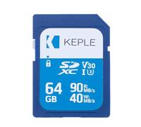Keple 64GB 32Go SD Scheda di Memoria Quick Speed SD Card Compatibile con Samsung WB150F, WB850F, WB250F, WB800F, WB1100F, WB2200F SLR Digital Kamera | 64GB UHS-1 U1 SDXC Card
