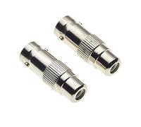 Keple Accoppiatore Da BNC A Phono, Adattatore Da Presa Femmina BNC A Presa Femmina Phono, Connettore Da RCA A BNC, Confezione Da 2