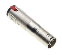 Keple Adattatore da jack femmina da 6,35 mm - presa da 1/4" di pollice a spina XLR maschio a 3 pin