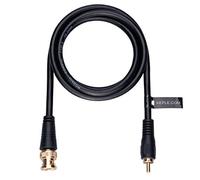 Keple Cavo Coassiale RG59 3m BNC Maschio a Spina Maschio RCA Con Connettore Dorato 75 Ohm per Sistemi Videosorveglianza e Sicurezza TV