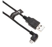 Keple Micro Cavo USB ad Angolo Retto | 90 Gradi Sincronizzazione e Carica in Auto Compatibile con TomTom START 50/20/25/40/35/30/60 GPS | 1m