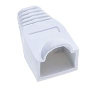Keple RJ45 Protezione Plastica Ethernet Network LAN Strain Copri Plug Copriconnettori Proteggi | RJ45 Spine Gomma per Cat6 Cat6e Cat5 Cat5e Cavo Rete | 20 Pezzi, Bianca