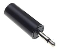 Keple Spina Mono Da 2,5 Mm - Jack Di Riparazione Con Impugnatura In Plastica TS 2 Poli Maschio A Saldare Connettore Per Cavi Audio Fai Da Te - Confezione Da 5