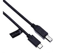 Keple Tipo C a USB B Cavo Stampante per Epson Expression Home XP-235/332/335/432/442, EcoTank ET-4500 con Yoga XPS ZenBook (Thunderbolt 3 compatibile), USB-C Scanner Copiatrice e Stampanti (3m nero)