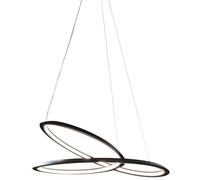 Kepler Lampadario Downlight Nero 2700K