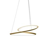 Kepler Lampadario Uplight Oro 3000K