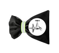 Keplin Copertura per rubinetto da esterno con striscia riflettente, protezione antigelo per l'inverno, impermeabile 210D Oxford isolante giacca con imbottitura in cotone, si adatta alla maggior parte