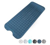 KEPLIN Tappetino da bagno antiscivolo, di alta qualità, con 200 ventose, senza BPA, senza lattice, resistente alla muffa, lavabile in lavatrice, sicuro, durevole e confortevole per vasche da bagno