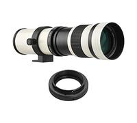 keppy Camera MF Super Teleobiettivo zoom F/8.3-16 420-800mm T Mount con anello adattatore universale 1/4 filettatura di ricambio per Canon EF fotocamere EOS 80D 77D 70D 60D 60Da 50D 7D 6D 5D T7i T7s