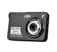 keppy Fotocamera Digitale Mini Pocket Camera 18MP 2.7 Pollici LCD S n Zoom 8x Smile Capture Anti-Shake con Batteria