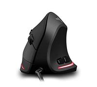 keppy T-20 Mouse Wired Mouse Verticale Ergonomico Re able 4 3200 DPI Mouse da Gioco Portatile Opzionale per Mac Laptop PC Computer