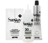 KEPRO KAY PRO SANYKAY COLOR CREMA COLORANTE PER CAPELLI, 4.0 Castano
