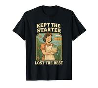 Kept The Starter Lost Rest Lievito Naturale Baker Gift Maglietta