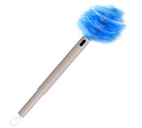 Keptfeet Spolverino Elettrico per Piume - Spolverino Elettrico con Rotazione a 360° Ricaricabile,Spazzola per spolverare con Asta di prolunga Aspirapolvere Portatile 3 in 1 per mobili