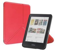 Kepuch Custer Cover per Kobo Clara Colour 2024 / Clara BW/Clara 2E 2022 6",PU-Pelle Case Custodia - Rosso