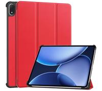 Kepuch Custer Cover per OnePlus Pad 3/ OnePlus Pad 2 Pro, Oppo Pad 4 Pro,PU-Pelle Case Custodia - Rosso