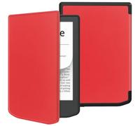 Kepuch Custer Cover per Pocketbook Verse Lite/PRO PB634 / PB629,PU-Pelle Case Custodia - Rosso