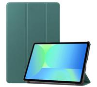 Kepuch Custer Cover per Samsung Galaxy Tab S9 Fe 11" X510 X516B, S10 Fe X520 X526B,PU-Pelle Case Custodia - Verde