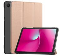 Kepuch Custer Cover per T-Mobile Revvl Tab 2 Released 5G 10.1" 2025,PU-Pelle Case Custodia - Rosso Oro