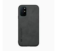 Kepuch Silklike Cover per Oneplus 8T - Custodia Case Piastra Metallica Incorporata per Oneplus 8T - Nero