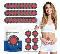 KEPYATI 30Pcs Patch Di Berberina Per L'Equilibrio Metabolico, Supporto Alla Forma Sana, Supporto Al Metabolismo Adesivi Per La Pelle Della Pancia Tutta La Pelle