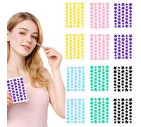 KEPYATI 480 Pezzi Pimple Patch Star, Patch Brufoli Stelline Invisibile Naturale Hydrocolloid, Cerotti Per Brufoli Con Olio Dell'Albero Tè Acido Salicilico, Acne Patch Assorbenti Giorno E Notte