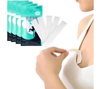 KEQAR 144pcs Nastro Biadesivo per Tessuti Fashion Tape,Adesivo per Tutto Il Giorno E Delicato su Pelle E Tessuti, Colore Trasparente Adatto A Tutte Le tonalità di Pelle