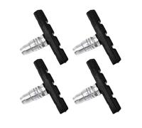 KEQAR 2 Paia Premium Pastiglie Freno V-Brake per Mountain Bike, Pattini Freni Bici, Kit Freni Bicicletta, Pastiglie Freno (70mm) (Nero)