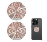 KEQAR 2 Pcs Adesivi Protezione Radiazioni EMF per Cellulare, Laptop, Tablet e Dispositivi Elettronici - Schermatura Onde Elettromagnetiche