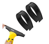 KEQAR 2 Pcs Ricambio Gomma per Aspiragocce Kä cher, Labbro di ricambio in gomma per aspirapolvere per finestre, Compatibile con WV1, WV2, WV5, WV50, WV55, WV60, WV75 (80 mm)