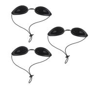 KEQAR 3 Pezzi Occhiali Protettivi UV per Terapia, Occhiali per Luce Pulsata, Protezione Occhi per Lampada a Luce Rossa e Infrarossi