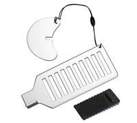 KEQAR Blocca-porta portatile + cuneo - kit anti-intrusione, autodifesa donna