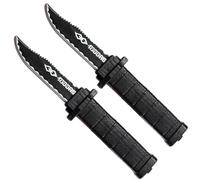 KEQAR Coltello scomparsa, 2 coltelli finti, coltello finto retrattile, coltello da magia, coltello da trucco, coltello da palcoscenico, coltello scomparsa, per bambini e adulti, regalo di festa