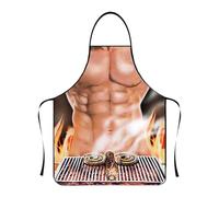 KEQAR Grembiule da Cucina Divertente e Sexy per Uomo e Donna, per Barbecue, Feste, Cosplay, BBQ (Idea Regalo per Lui e Lei)
