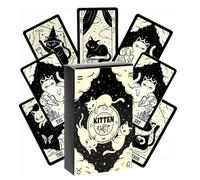 KEQAR tarocchi per principianti,tarocchi carte - Kitten Tarot(10.6 * 6.2cm)
