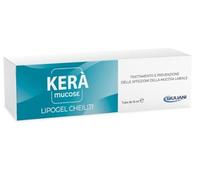 Kerà Mucose Lipogel per Cheiliti e Secchezza Labiale, Trattamento Mucosa Labiale, 15 ml