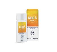 Kerà Sole Fluido Protettivo Globale SPF 50+, Protezione UV Minerale, 50 ml