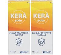 KERÀ Sole Fluido Protettivo Globale SPF50+ 2x50 ml Emulsione