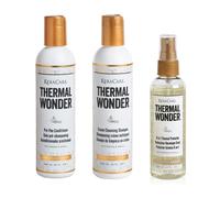 KeraCare Thermal Wonder Set Completo - Shampoo, Balsamo E Protettore Termico