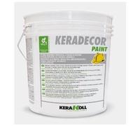 Keradecor paint 14l a base di resine, lavabile e resistente alle muffe bianco.