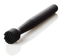 Kerafactum ® - Pestello Cocktail bar Pestello Caipirinha ghiaccio pestello Caipirinha pestello Eiszerkleinerer Cocktail Accessori Crasher - Nero seghettato