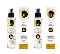 KERAGOLD KG PRO BC - Olio nutriente senza solfato alla cheratina - Olio di cocco, confezione da 2, 100 ml