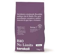 Kerakoll H40 No Limits Gel-adesivo Strutturale Bianco Flessibile Multiuso 5 Kg