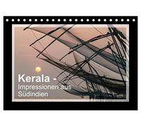 Kerala - Impressionen aus Südindien (Tischkalender 2026 DIN A5 quer), CALVENDO Monatskalender: Kerala - Eine Reise durch den Süden Indiens
