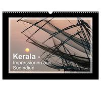 Kerala - Impressionen aus Südindien (Wandkalender 2026 DIN A3 quer), CALVENDO Monatskalender: Kerala - Eine Reise durch den Süden Indiens