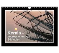 Kerala - Impressionen aus Südindien (Wandkalender 2026 DIN A4 quer), CALVENDO Monatskalender: Kerala - Eine Reise durch den Süden Indiens